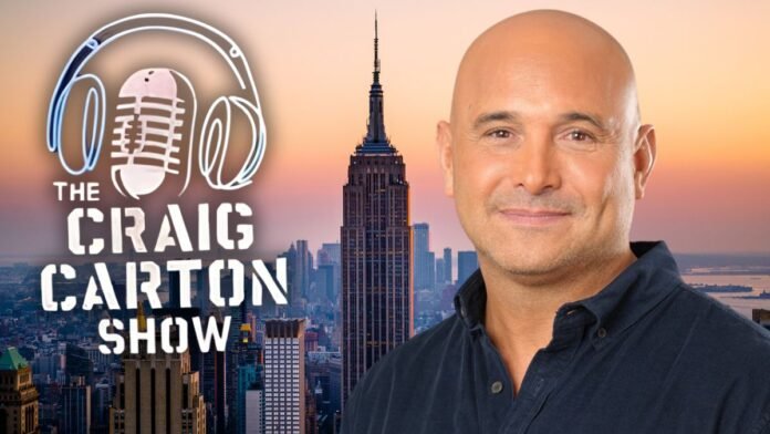 Craig Carton (Canva Creation: Courtesy FOX Sports Press)