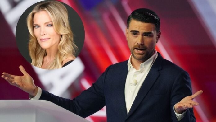A photo of Ben Shapiro and Megyn Kelly