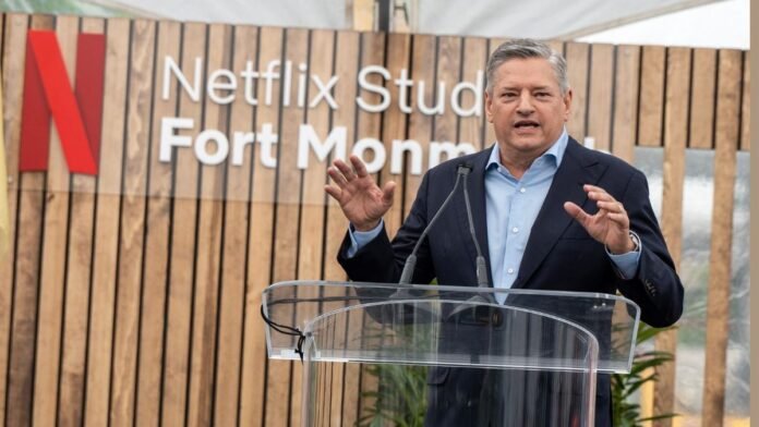 A photo of Ted Sarandos