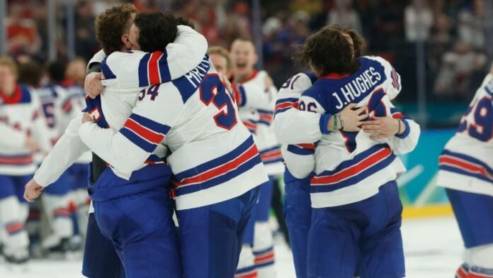 USA Hockey (© Geoff Burke-Imagn Images)