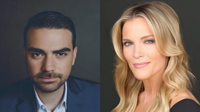 A photo of Ben Shapiro and Megyn Kelly