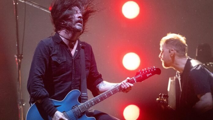 A photo of the Foo Fighters