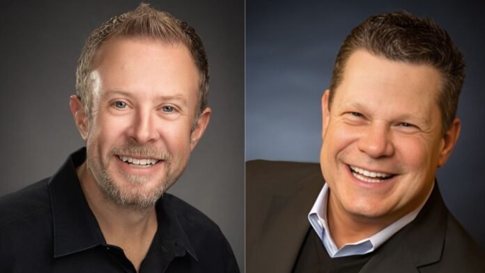 A photo of Jeff Connell and Andrew Adams