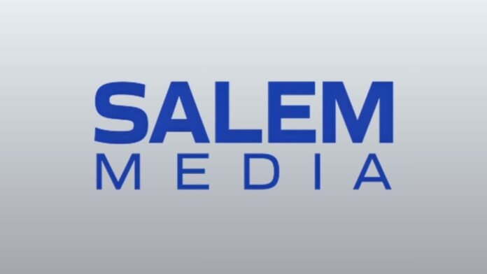 A photo of the Salem Media logo