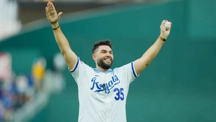 Eric Hosmer (© Jay Biggerstaff-Imagn Images)